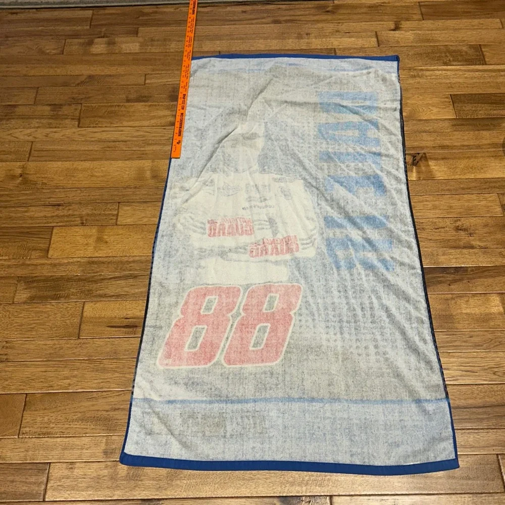 NASCAR Dale Earnhardt‎ Jr 88 National Guard Beach Towel Blue Black 30x58 Racing